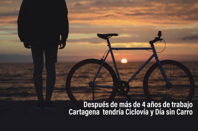 Después de más de 4 años de trabajo Ciclovía dominical en Cartagena